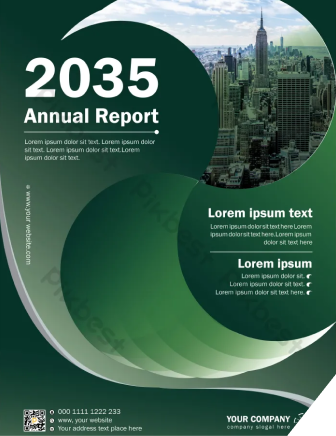 Featured Annual Report Cover