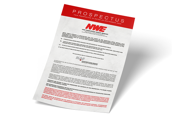 Prospectus Mockup